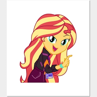 Backstage Sunset Shimmer 5 Posters and Art